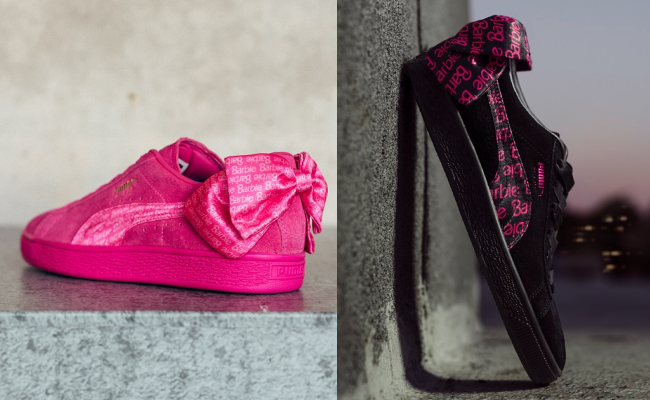 Puma suede barbie pink deals